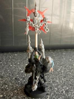 Word Bearers Trophy Master WIP by Escobar