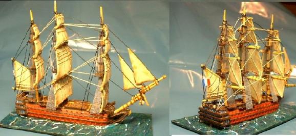 French ship of line 80 gun 1800 by endol