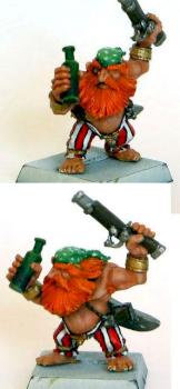 Pirate Dwarf by Guybrush Treepwood