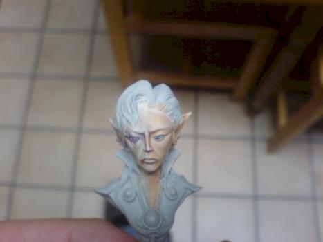 wip buste elfe by marc. c