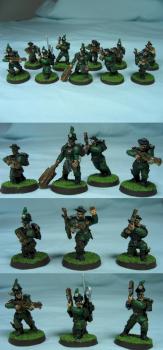 95th Rifles Hardened Veterans by the Emperors Finest