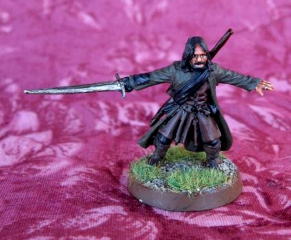 Fellowship Aragorn by middleearth models