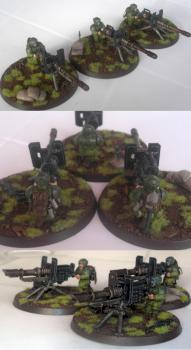 Imperial Guard Heavy Weapon Teams by Monoceros