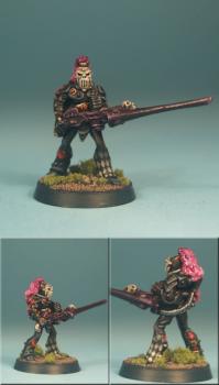 Harlequin Death Jester by Mudski