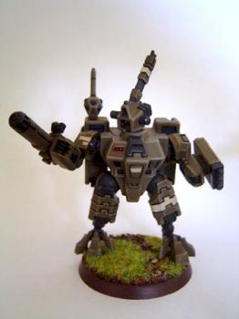 Tau Crisis Suit Commander by shootspeed