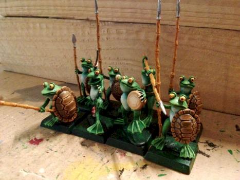 Frog Warriors by DocJohnson