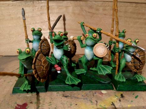 Frog Warriors by DocJohnson