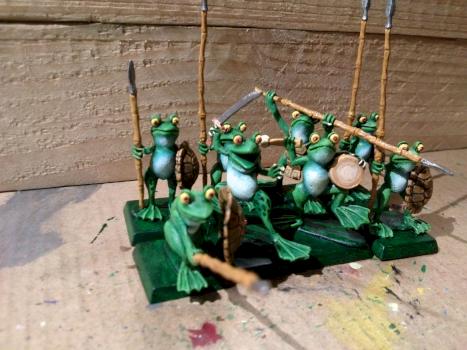 Frog Warriors by DocJohnson