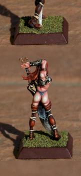 Fianna Female Barbarian Warrior Keltois by DavideB