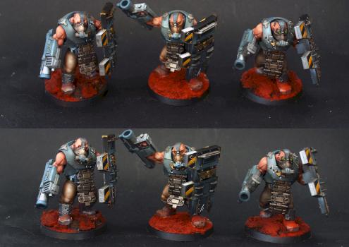 imperial guard bullgryns by tattooman