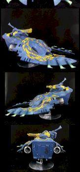 Eldar Wave Serpent Iyanden by DrD