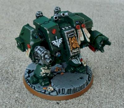 Dark Angels Dreadnought by tugeez
