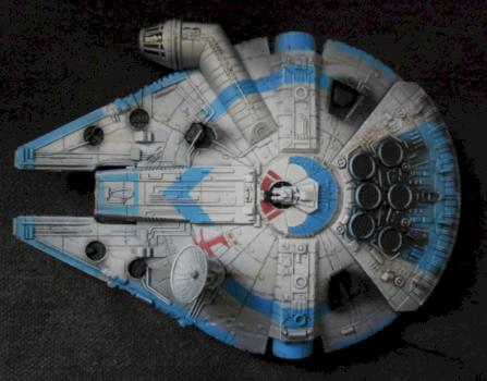 Star Wars X-wing Miniatures Millennium Falcon - Stellar Envoy Repaint by Dahlvash