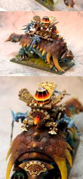 LIzardmen Bastiladon by inakue by inakue