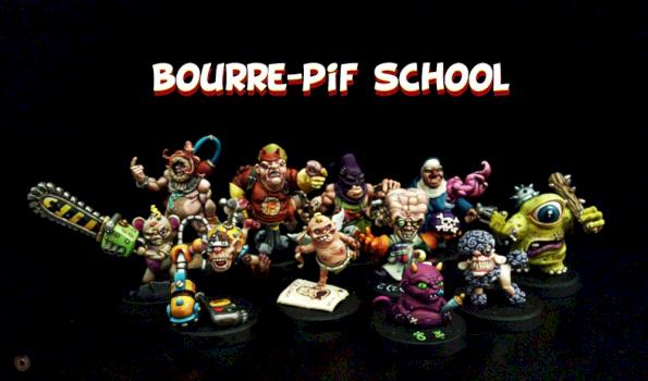 Bourre Pif School (Da Clash, Ammon Miniatures) by MecRéant