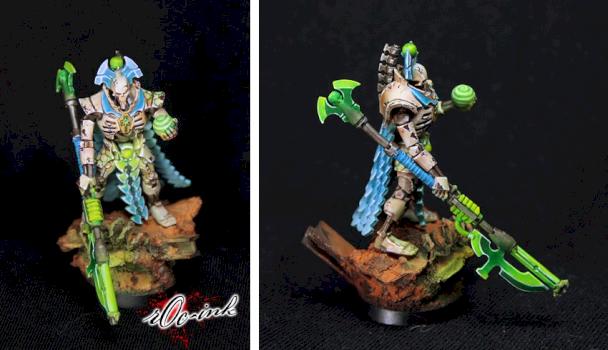 Necron Overlord by roc3s