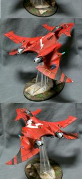 Crimson hunter Eldar Saim Hann. by Nani1111