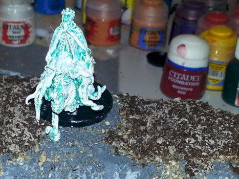 King of the Dead Mounted by miniatureman