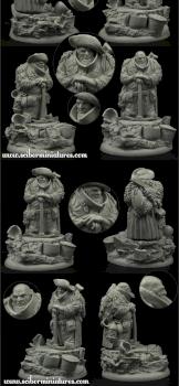 Dwarf Miner 54mm by Scibor