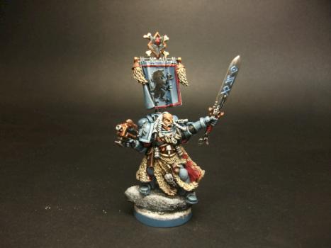 Space Wolves Rune Priest by tomybuluto
