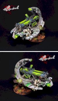 Necron Annihilation Barge by roc3s