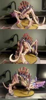 Tyranid Tyrannofex by wiiffler