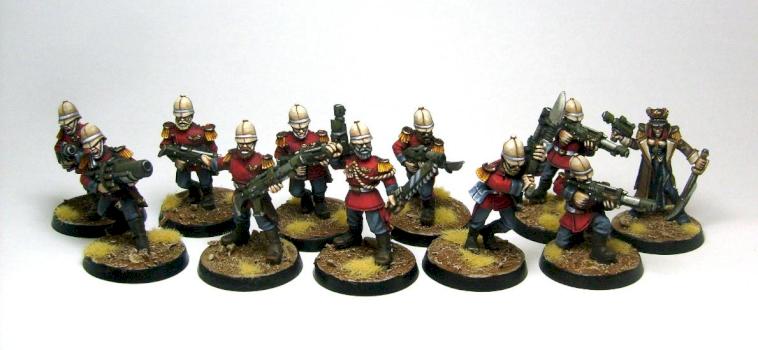 Praetorian Infantry squad by Bear