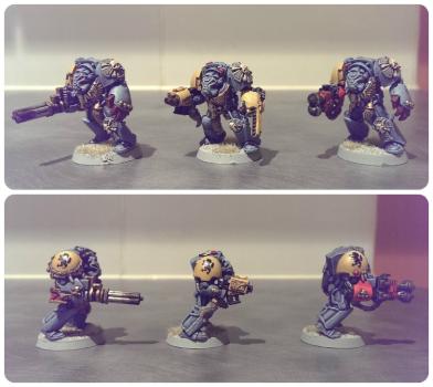 wolf guard terminators by WitchesBlade