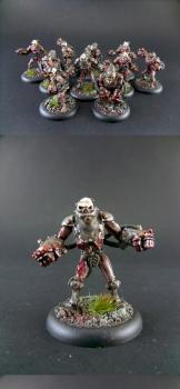 Warmachine Cryx : Mechanithralls by deathhelm