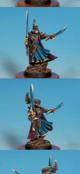 Eldar Farseer - Bodyguards always draw first 1 of 5 by FiloSganga