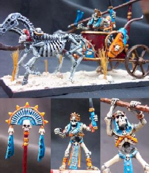 Tomb Kings Chariot by rainydaywomen18