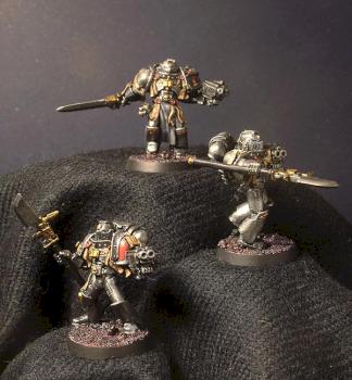 Cicero and his battle brothers by the bearded snot