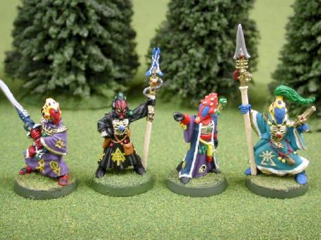 Eldar Farseer & Warlocks by Caveman
