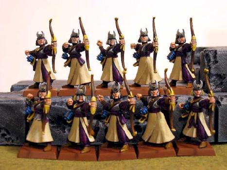 High Elf Archers by popatachi