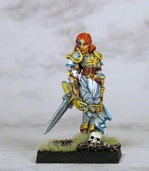 Alaine, Female Paladin #2 by caverngames