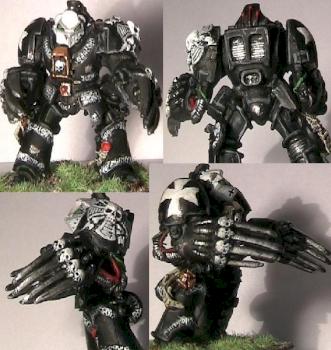 Black Templar Terminator with Lightning Claws by fraggL