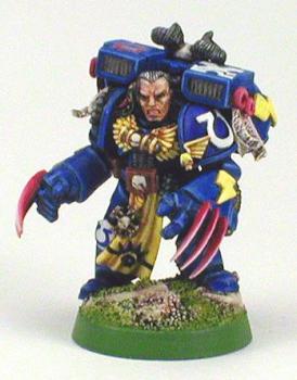 Ultramarine Librarian w/ Lightning Claws by Jsmack65