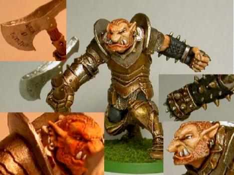 Hasslefree Axanarf, Armoured Ogre by gamingdog