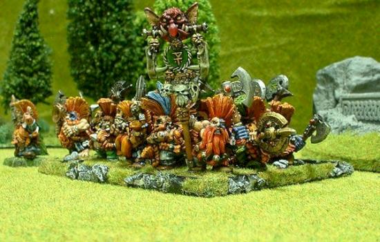 Dwarf Slayer on battle field by Rug