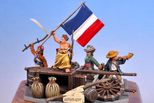 25mm Lady Liberty Paris 1838 by hmslouie