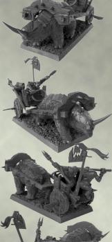 Orc Rhinox Chariot 02 by Koshal