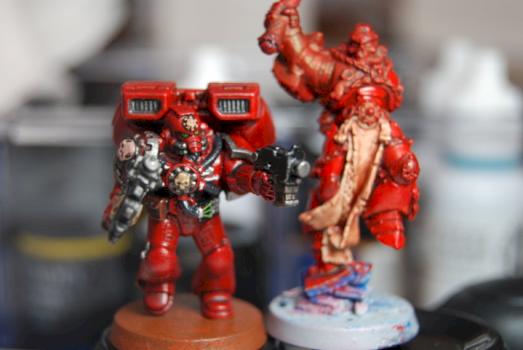 Blood Angels Honour Guard Techmarine by Ojibobo