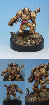 Space marine Death Guard by nicolalalas