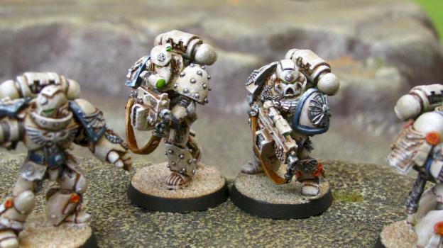 Desert Pattern Sternguard Veterans - Bolter by silluen