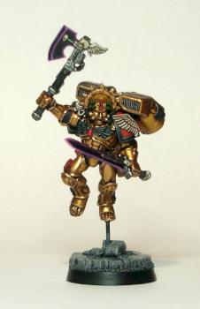 Blood Angels Captain by jonskichov