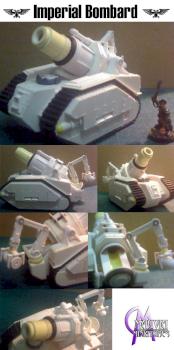 Imperial Bombard WIP Scratchbuild by mauvia