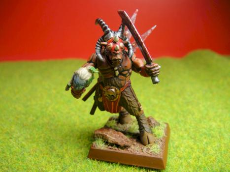 BeastMen Gor Chanpion by krauser13
