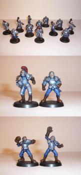 Blood Bowl Human Team by Marins