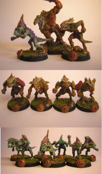 Blood bowl team lizardmen converted x 14 by tyyler