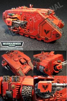 BLOOD ANGELS LAND RAIDER by the-professional